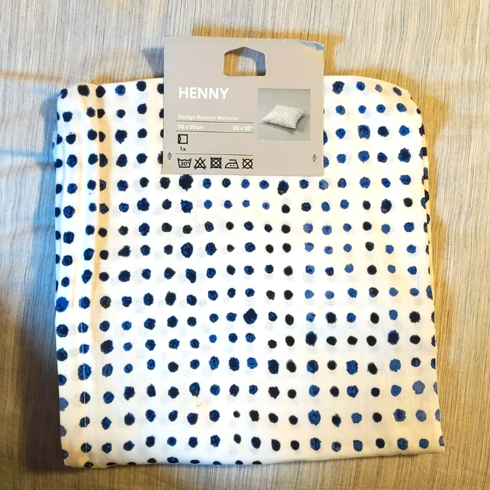 Ikea Henny Square pillow case